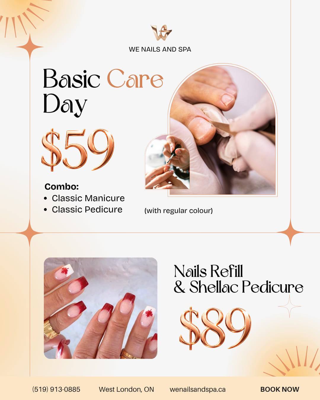 Special Promotion at We Nails and Spa